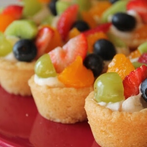 Mini tartaletas de frutas: No podrs comer slo una!